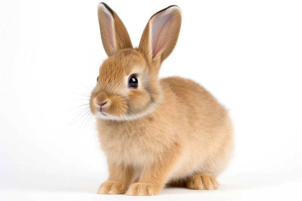 A baby rabbit animal mammal rodent. AI generated Image by rawpixel.