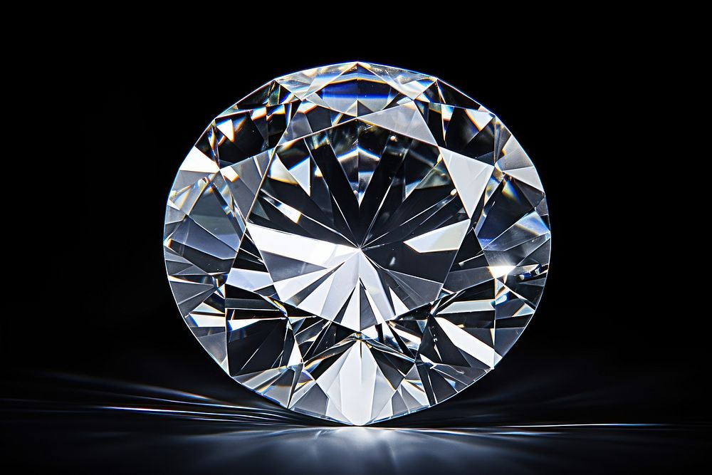 A diamond gemstone jewelry accessories. AI generated Image by rawpixel.