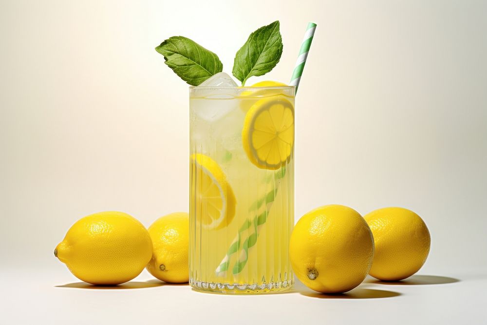 A lemonade fruit drink plant. AI generated Image by rawpixel.