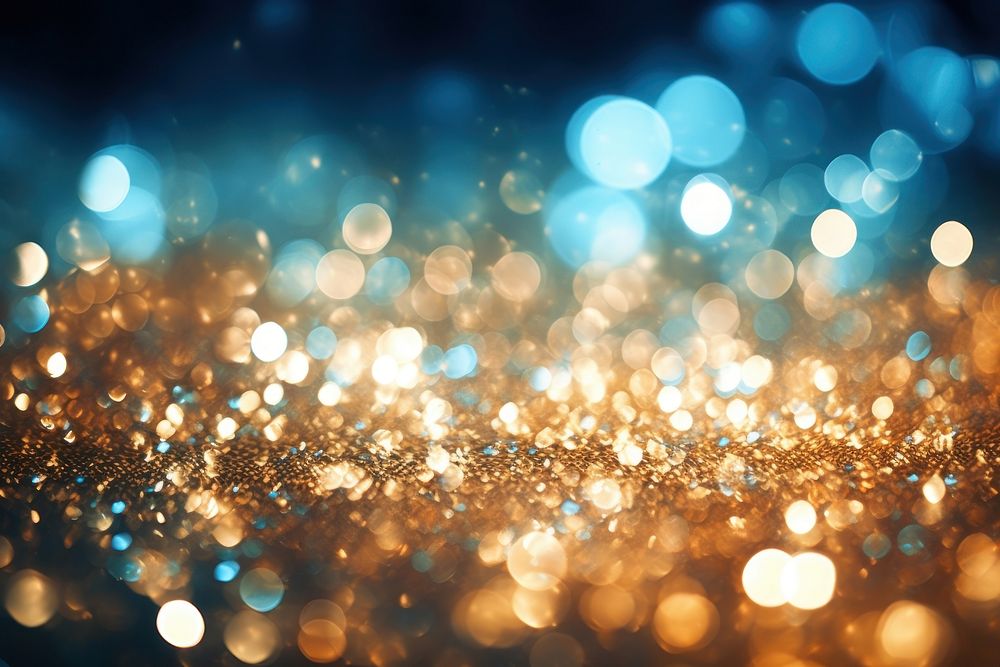 Blurred light glitter backgrounds defocused. AI generated Image by rawpixel.