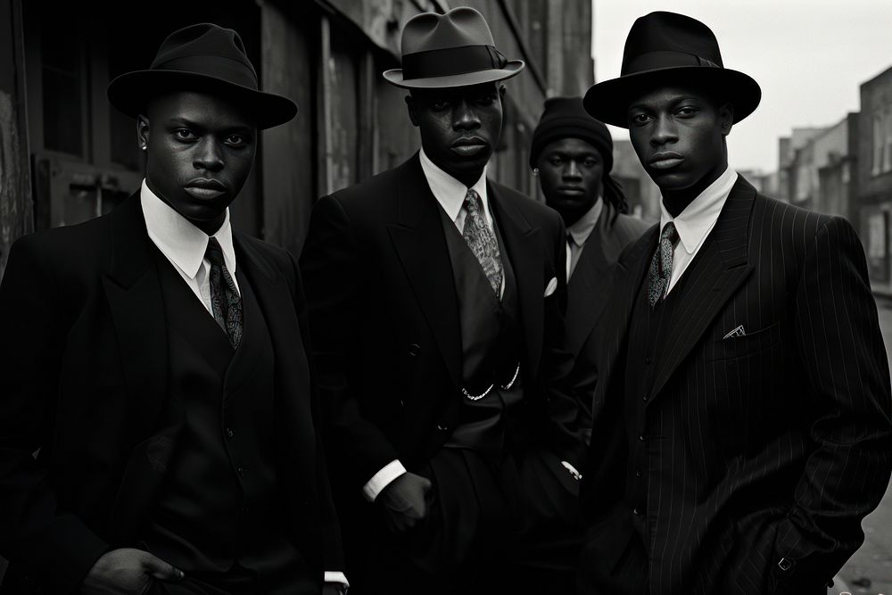 Black Men portrait adult black. AI generated Image by rawpixel.