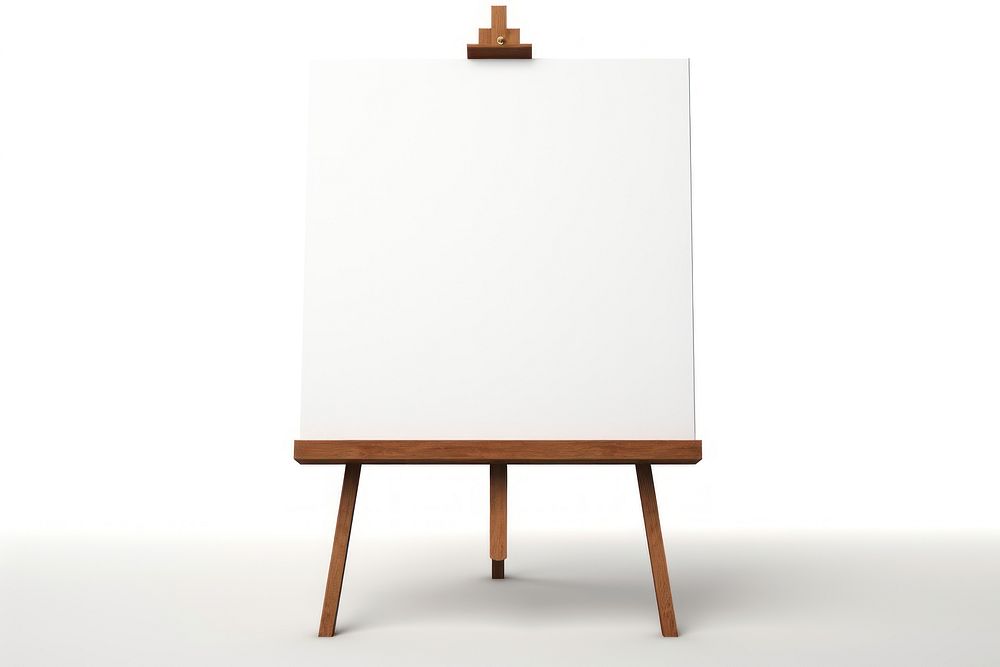 Blank canvas white background architecture rectangle. AI generated Image by rawpixel.