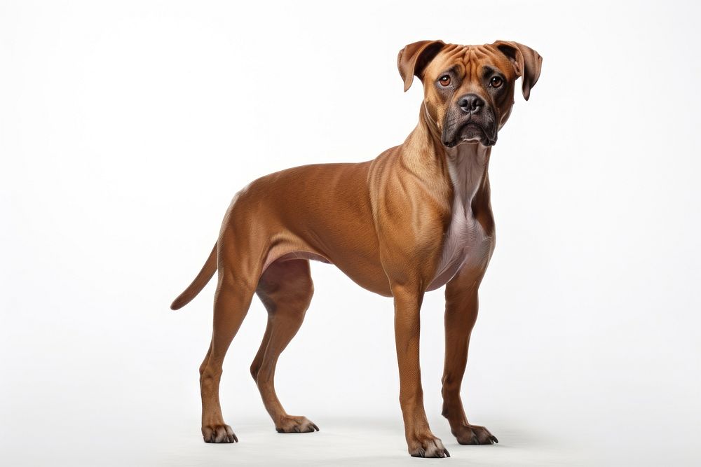Dog standing mammal animal. AI generated Image by rawpixel.