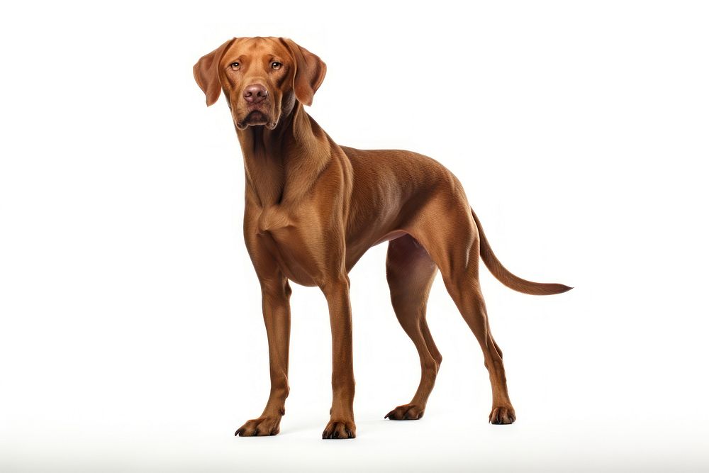 Dog standing animal mammal. AI generated Image by rawpixel.