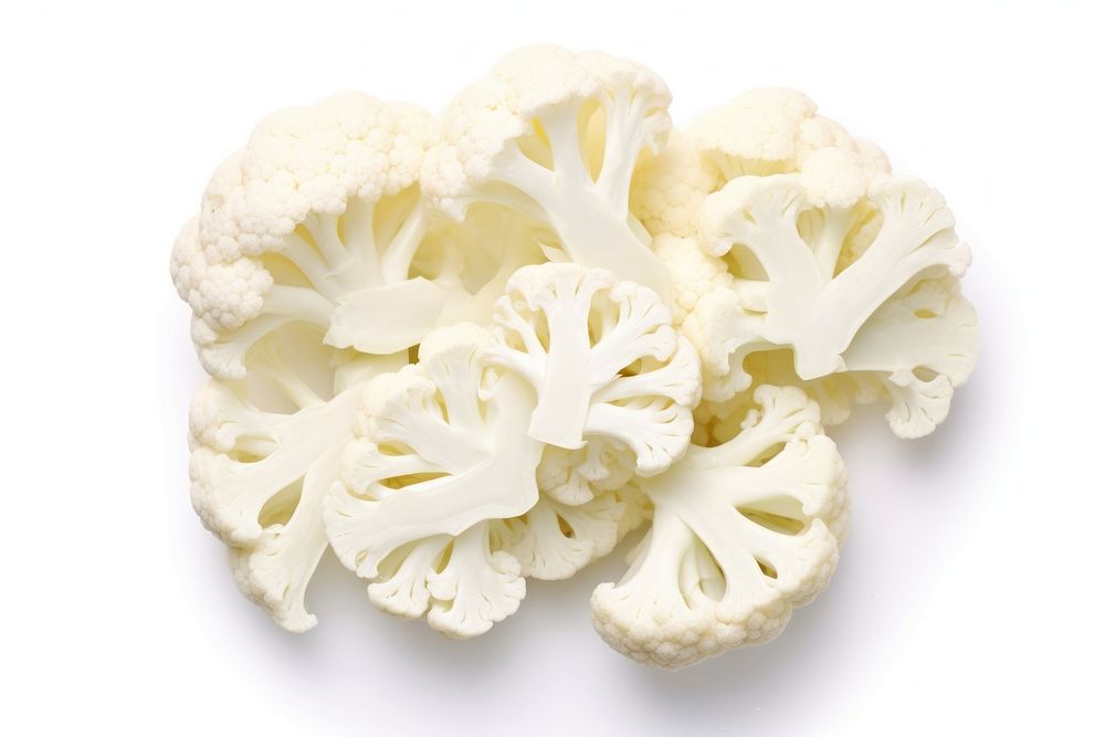 Half sliced cauliflower vegetable plant white. AI generated Image by rawpixel.