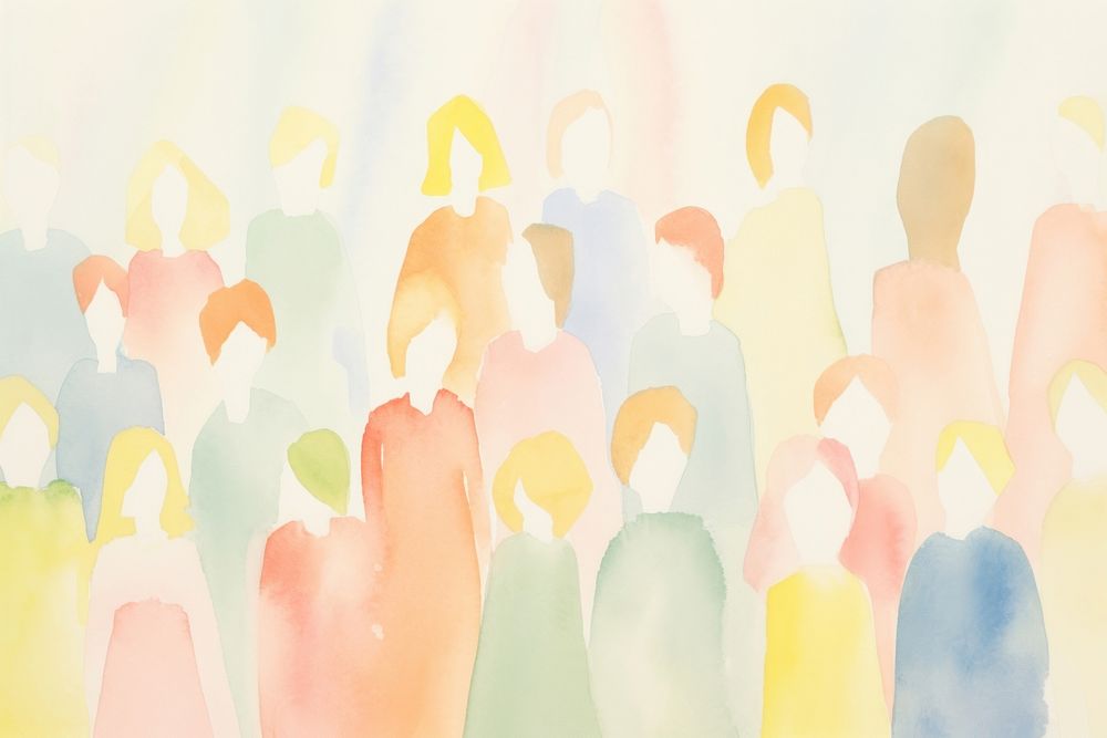 A group of women party backgrounds painting creativity. AI generated Image by rawpixel.