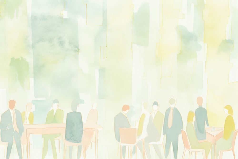 Business people having a meeting backgrounds adult chair. AI generated Image by rawpixel.