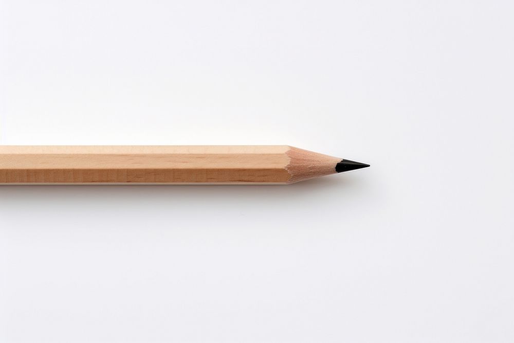 Pencil white background simplicity weaponry. AI generated Image by rawpixel.