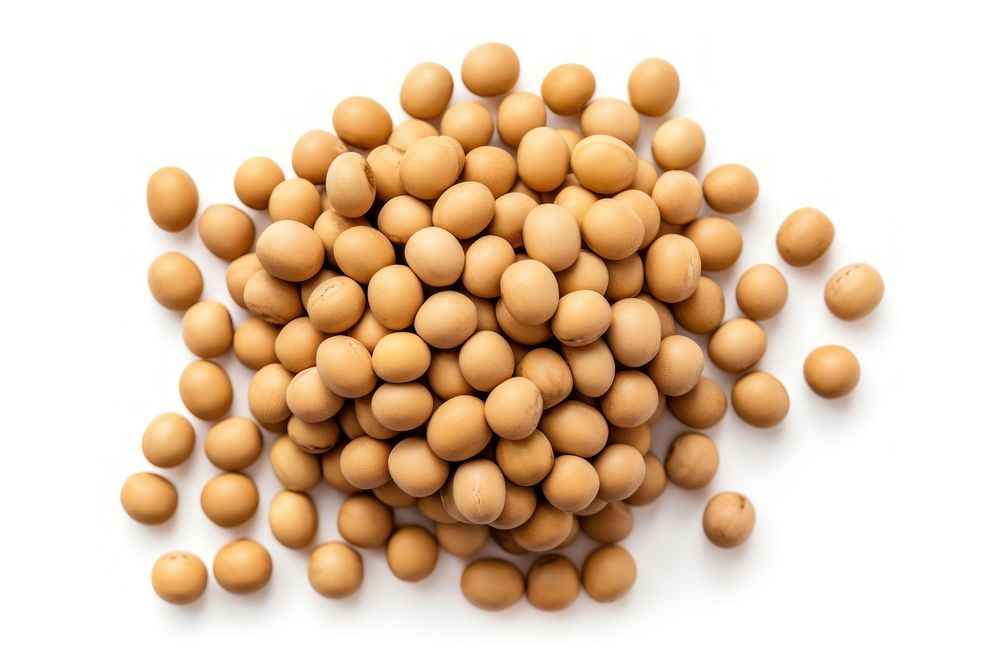 Stacked soybeans backgrounds vegetable food. AI generated Image by rawpixel.