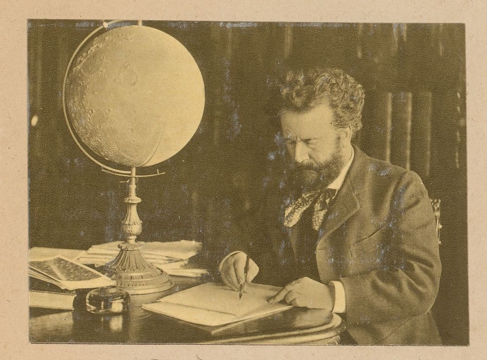 Portret van Camille Flammarion (1890) by anonymous