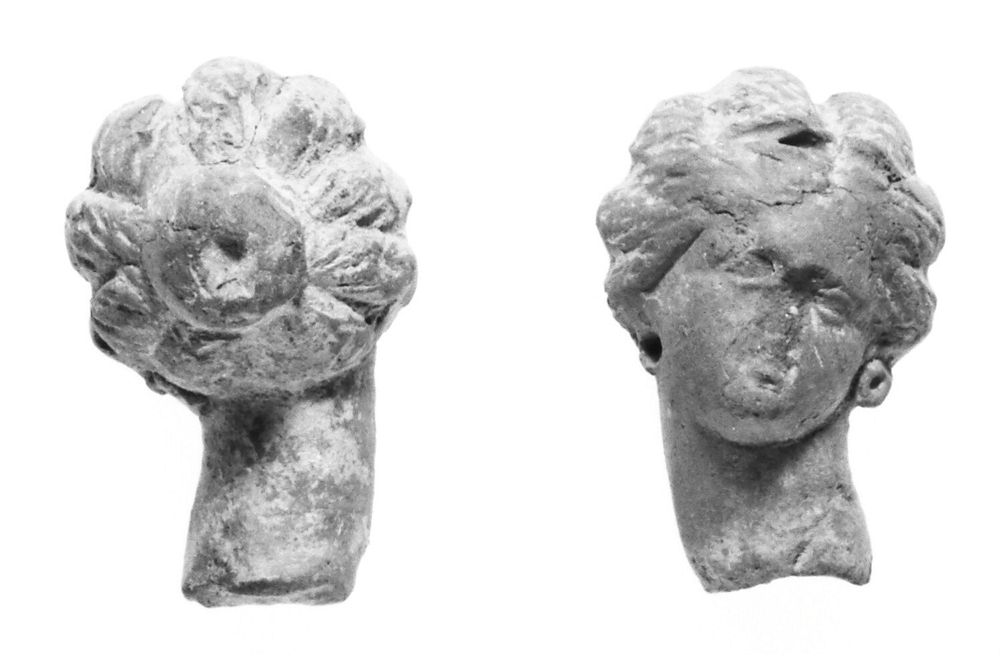 Female Head (comprised of 2 joined fragments)