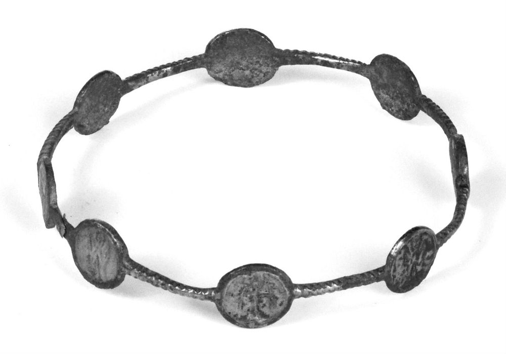 Bracelet with Engraved Roundels