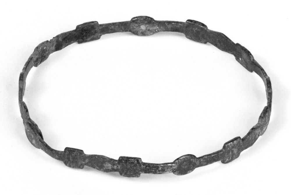 Bracelet with Roundels and Square Elements
