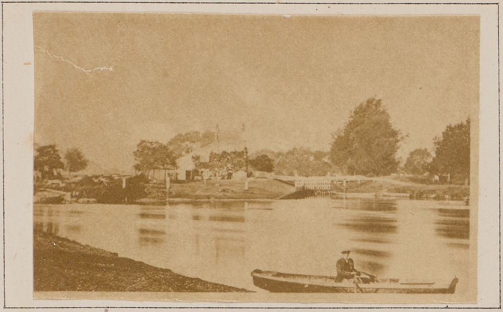 Shepperton Lock by Henry W Taunt