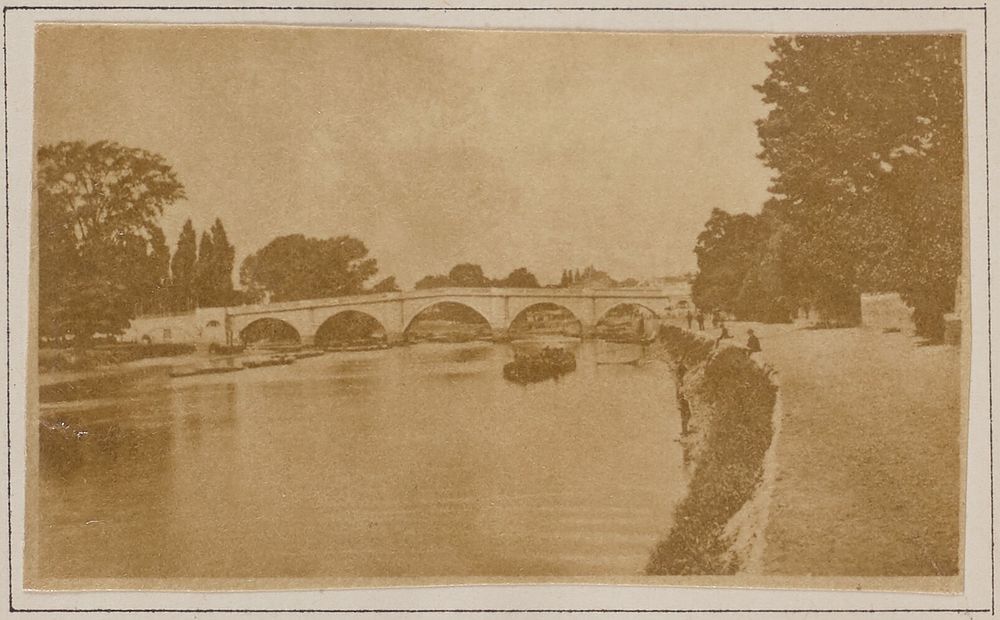 Richmond Bridge by Henry W Taunt