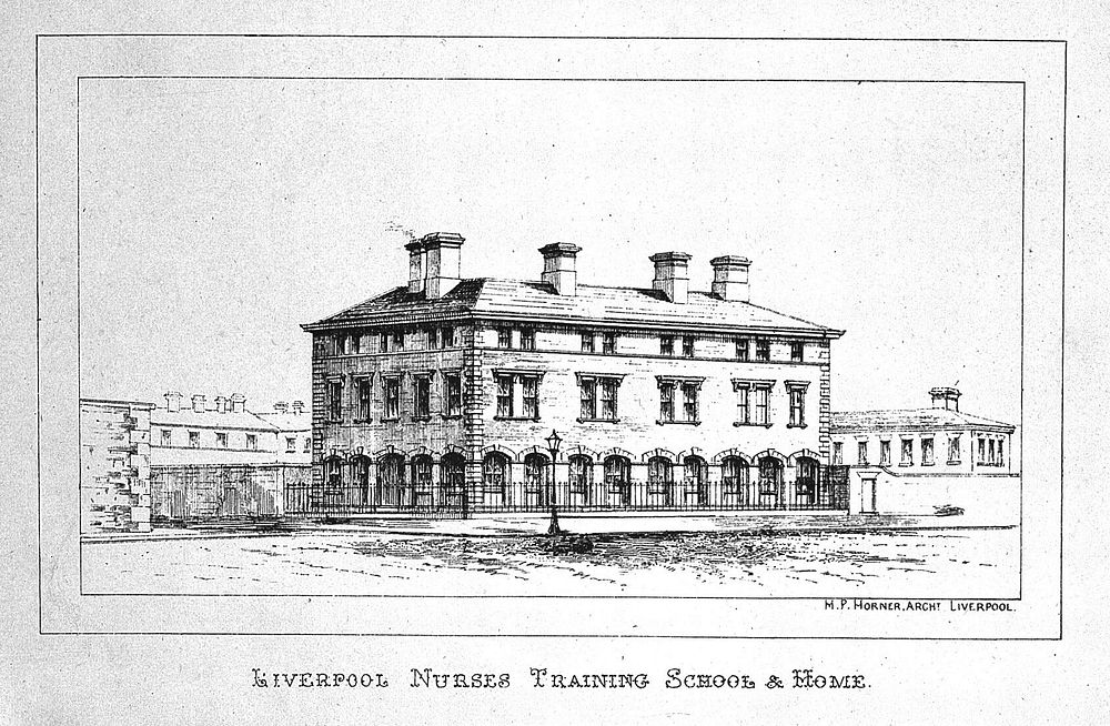 Organization of nursing : an account of the Liverpool Nurses' Training School, its foundation, progress, and operation in…