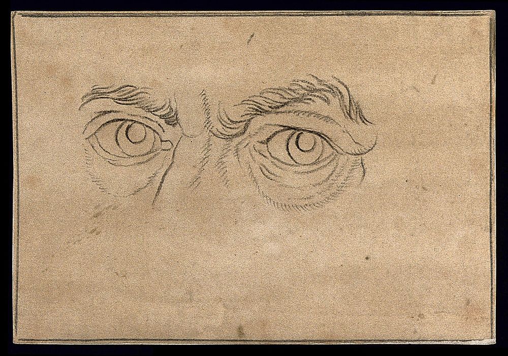 The eyes of a man; expressing, according to Lavater, a character upon which "you can easily impose, unless his imagination…