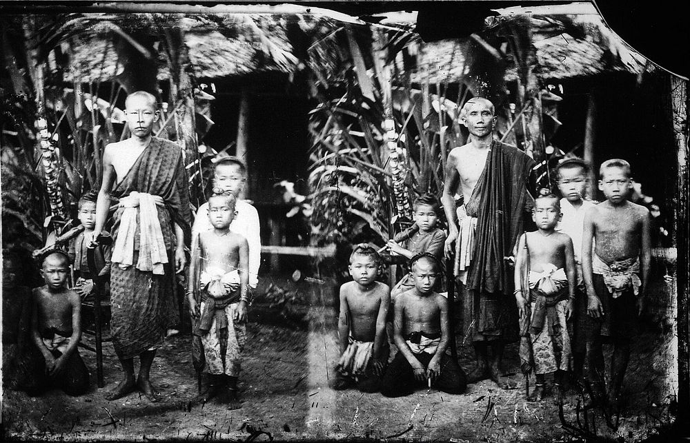 Siam [Thailand]. Photograph, 1981, from a negative by John Thomson, 1865.