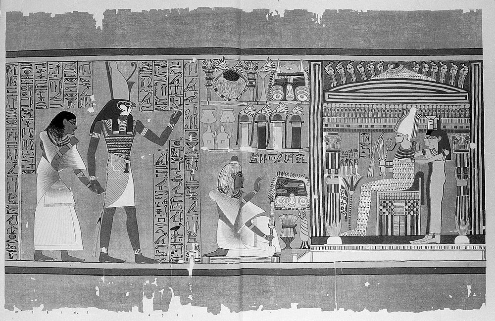 The book of the dead : facsimile of the papyrus of Ani in the British Museum. Printed by order of the trustees.