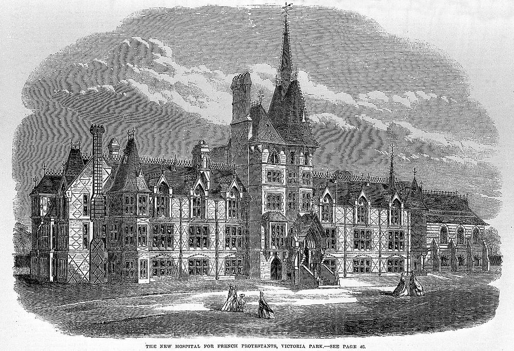 The New Hospital for French Protestants, Victoria Park.