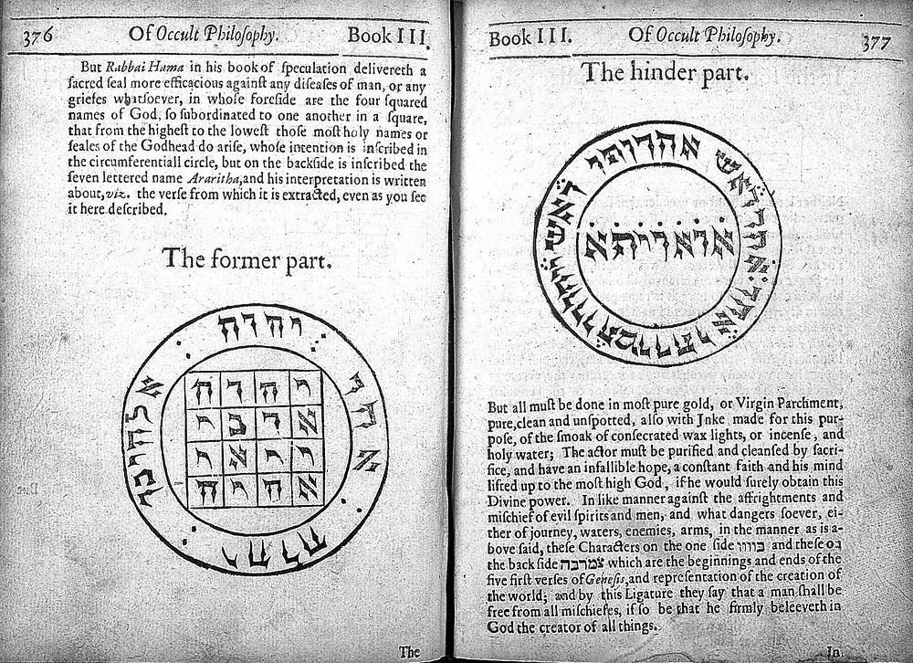 Three books of occult philosophy / Written by Henry Cornelius Agrippa of Nettesheim. Translated out of the Latin into the…