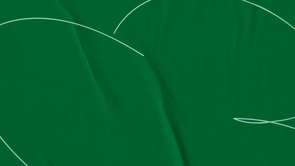 Green desktop wallpaper, paper texture design