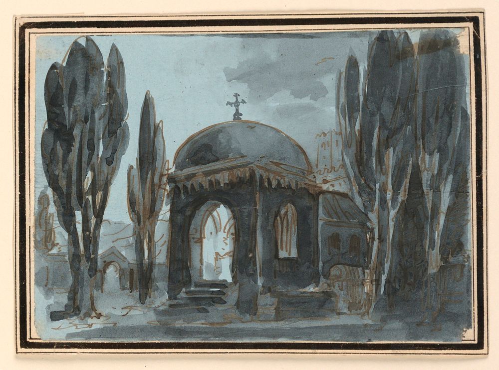 Stage Design, Chapel in Churchyard