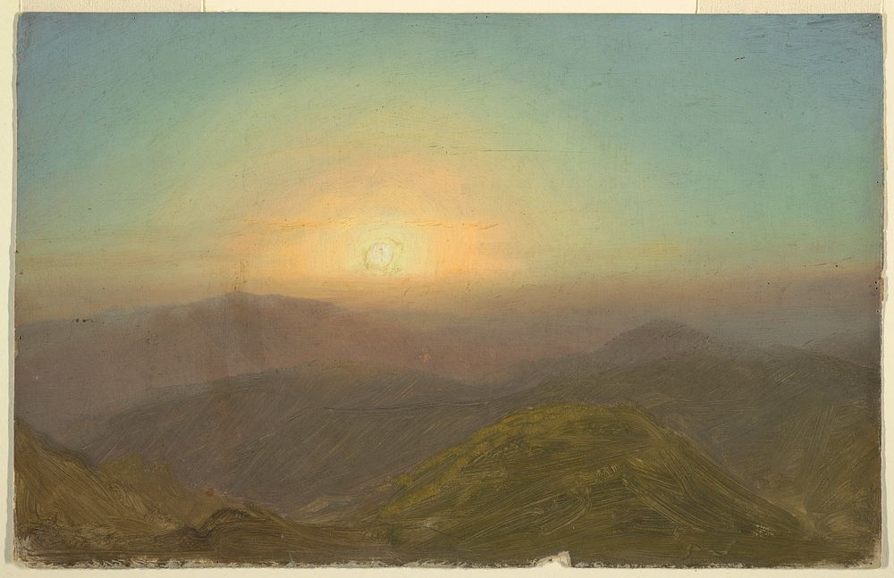 Morning Landscape by Frederic Edwin Church, American, 1826–1900