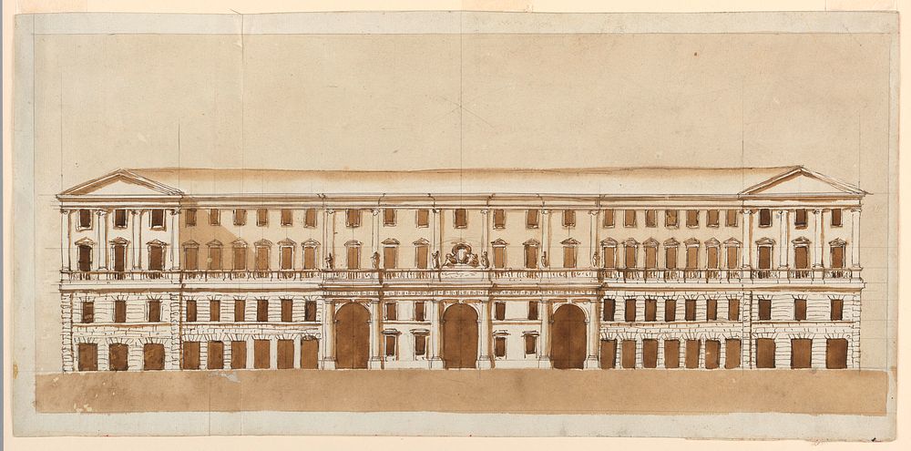 Elevation of a Palace