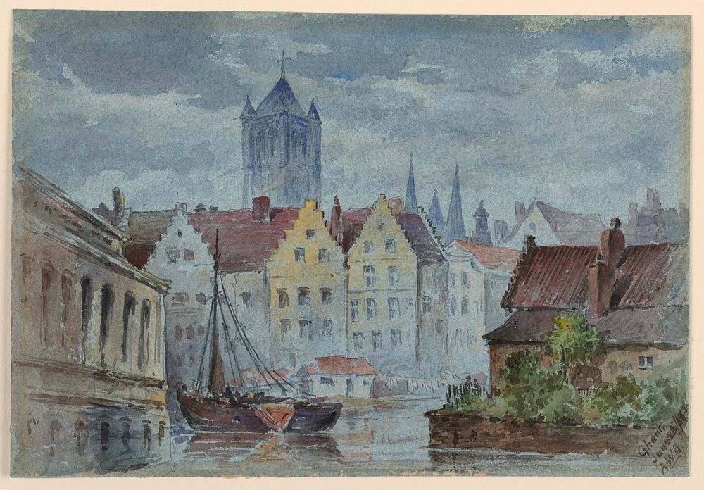 Ghent by Arnold William Brunner, American, 1857–1925