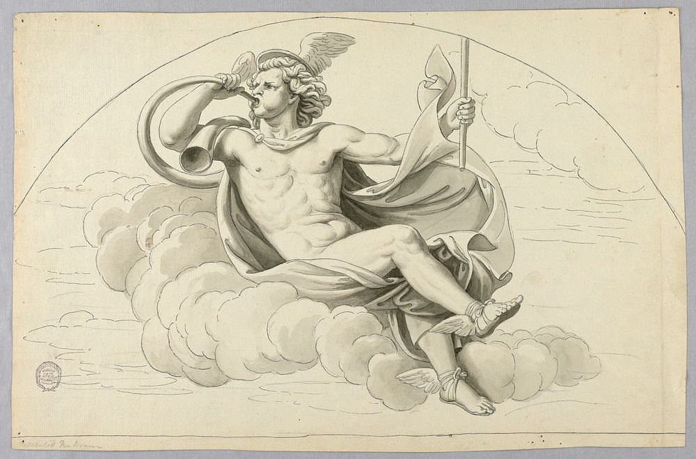 Hermes by Johann August Nahl The Younger