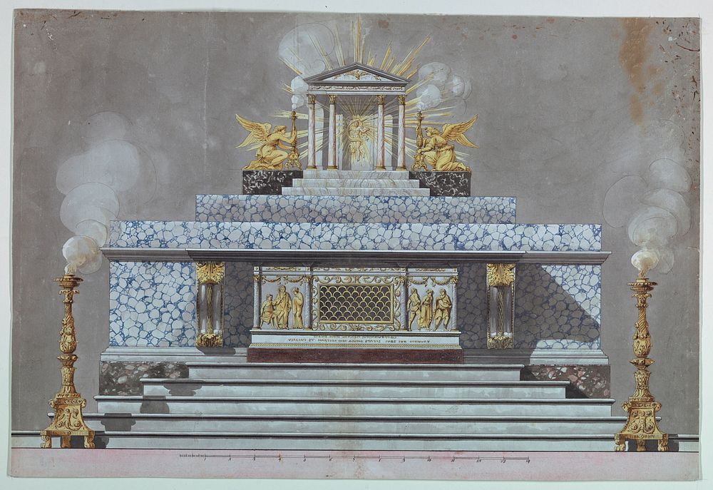 Altar Dedicated to a Virgin Martyr St. Lucy?, unknown