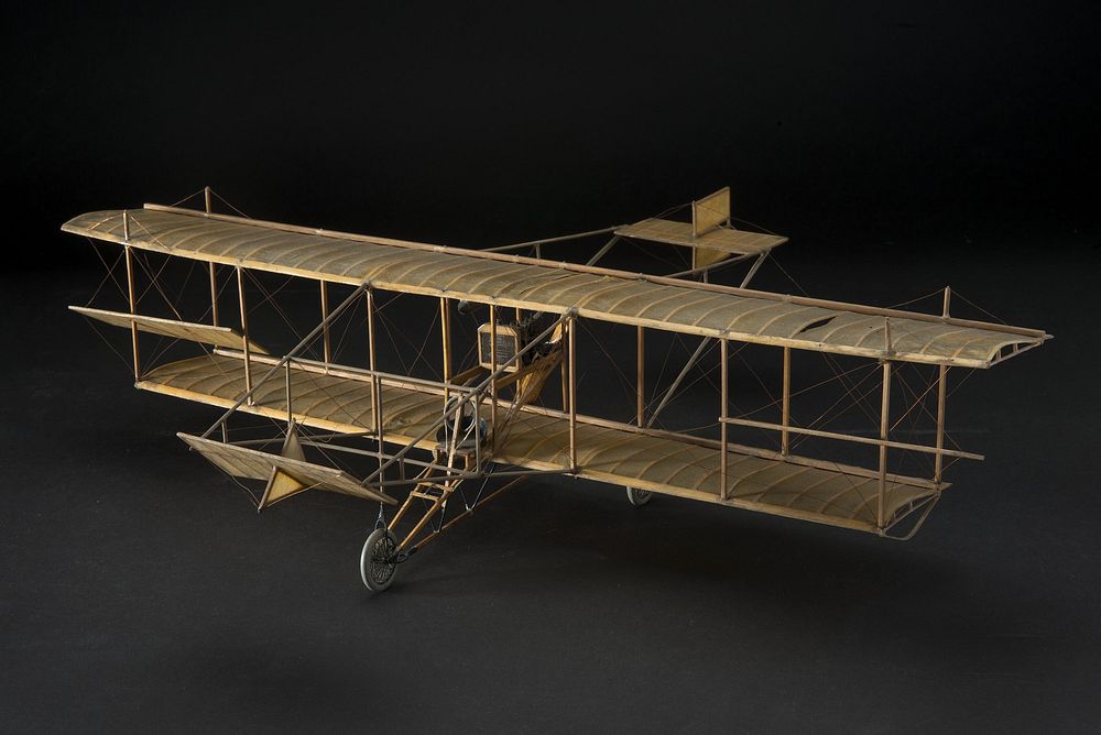 Model, Static, Martin Bi-plane, 1910