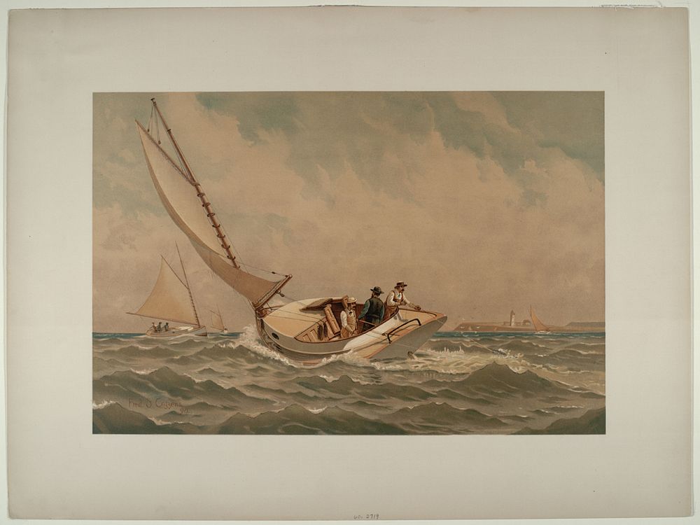 Sailing for Bluefish, Frederic Schiller Cozzens