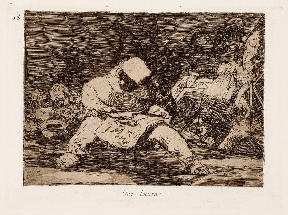 Mikä mielettömyys! (que locura!), 1892 by Francisco Goya