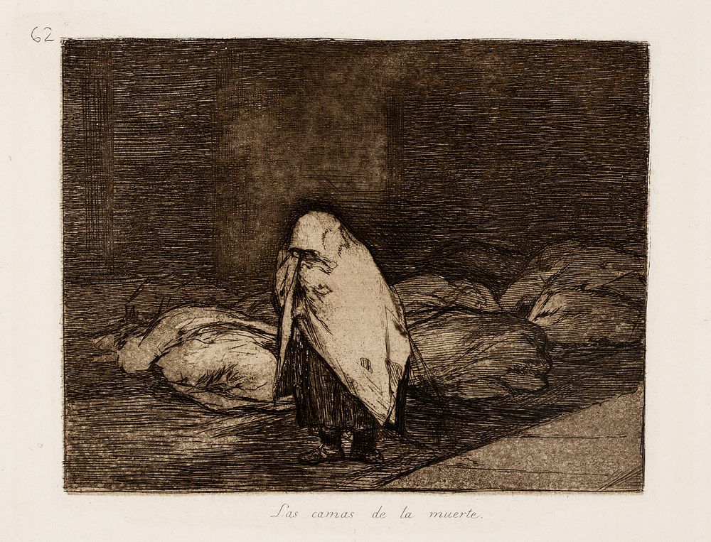 Kuoleman vuoteet (las camas de la muerte), 1892 by Francisco Goya