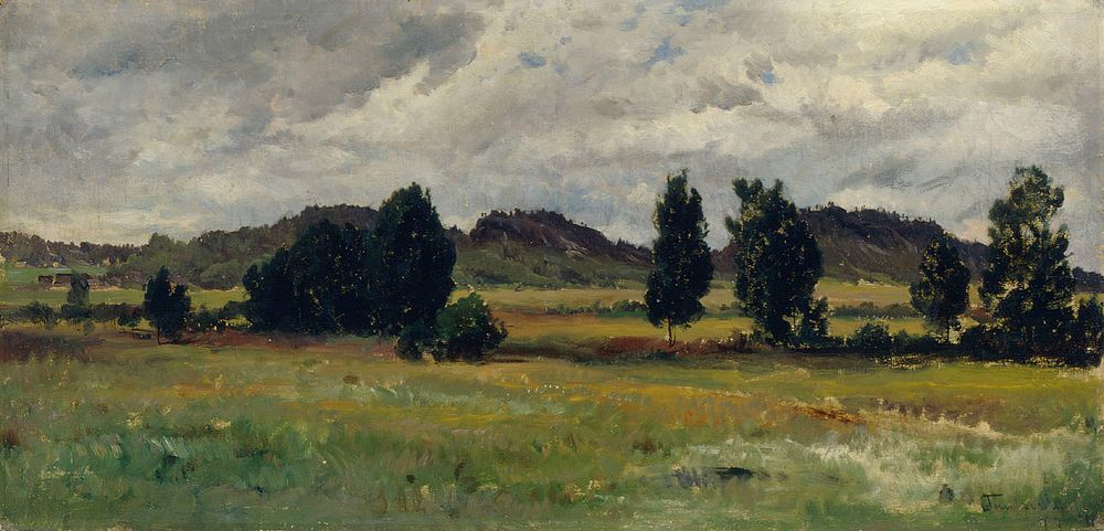 Landscape from tuulos, 1877