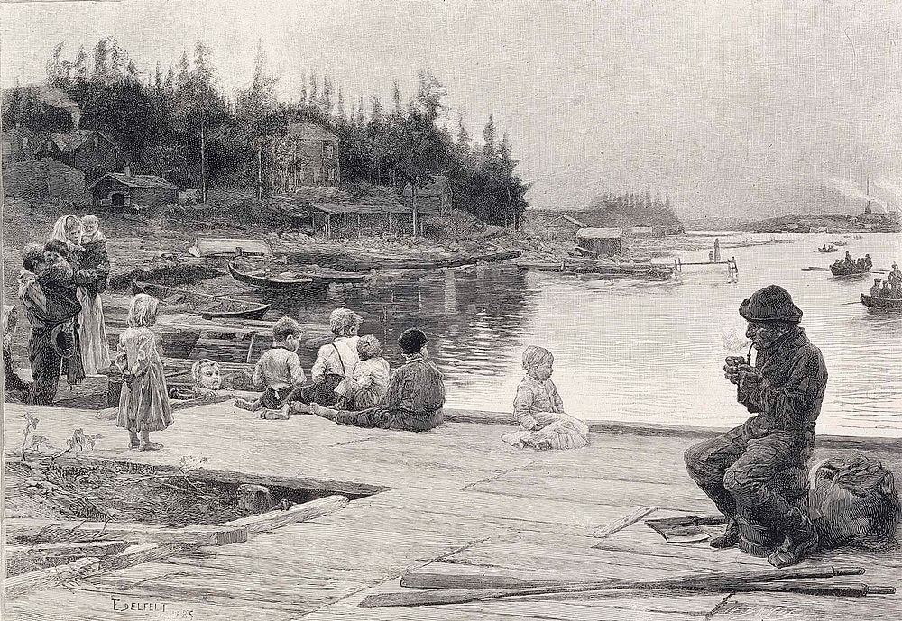 Lauantai-ilta hamarissa, 1885 - 1900