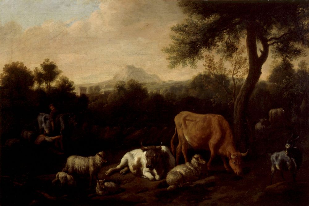 Meadow landscape, 1645 - 1690