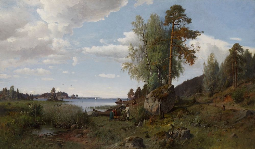 Landscape from savo, 1882