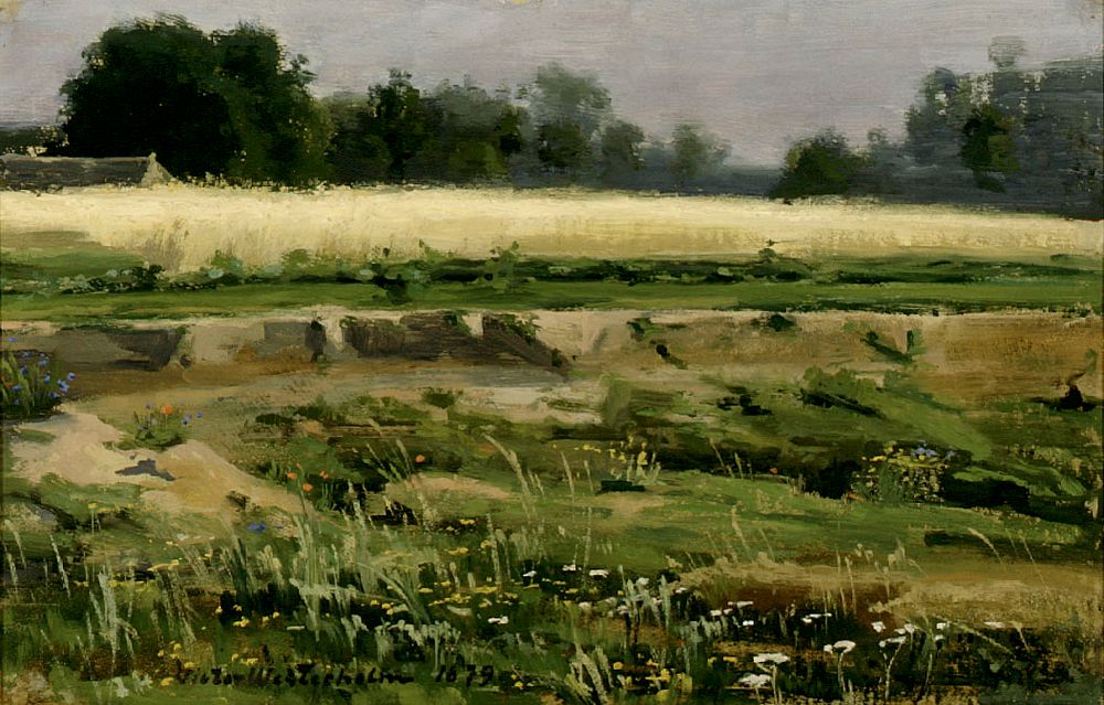 Dutch landscape, 1879