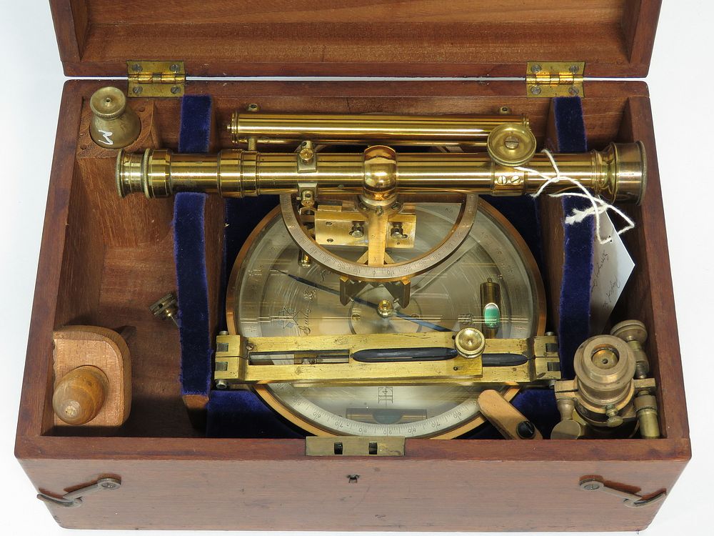 Vernier Compass with Telescope