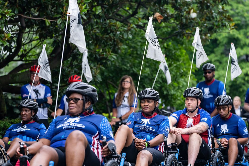 President Joe Biden, First Lady Jill Biden, Vice President Kamala Harris and Second Gentleman Douglas Emhoff attend the…