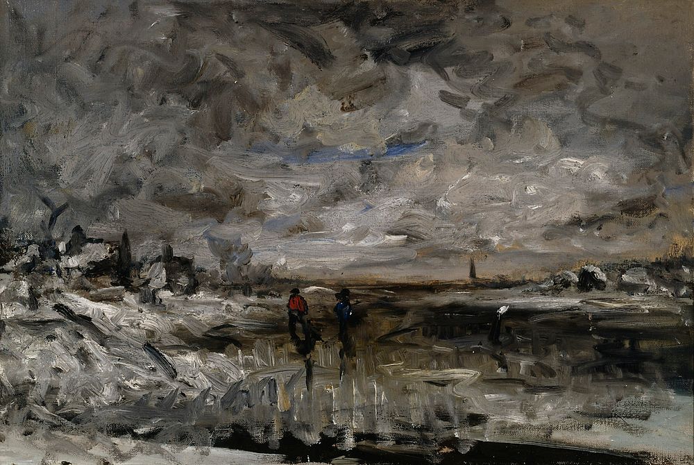 Winter landscape, 1880, Fanny Churberg