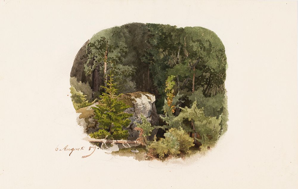 Metsänsisusta, 1859, Werner Holmberg