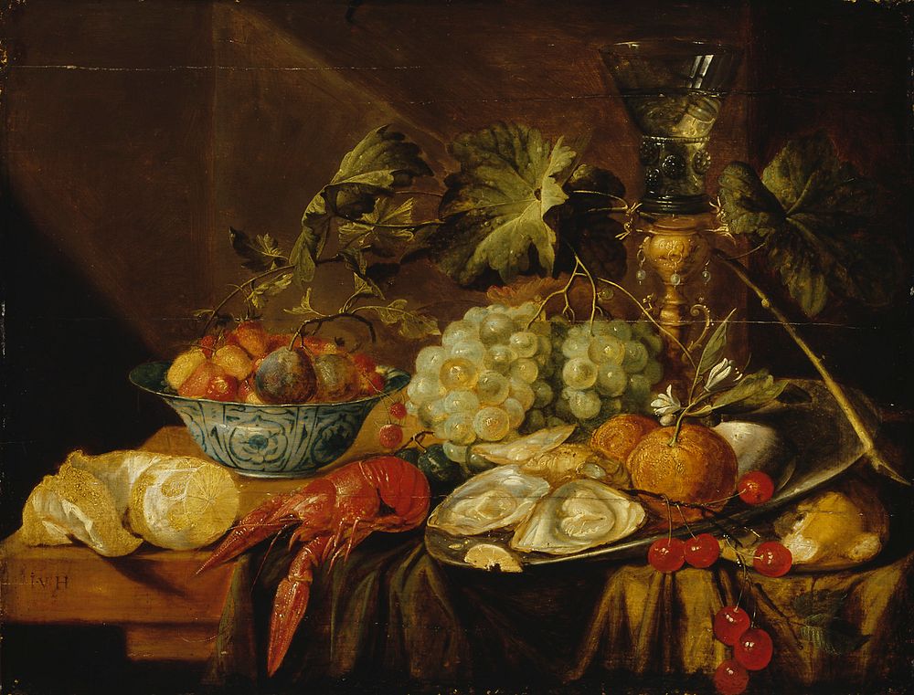 Still life, 1640 - 1684, Jan Van Den Hecke Vanhempi