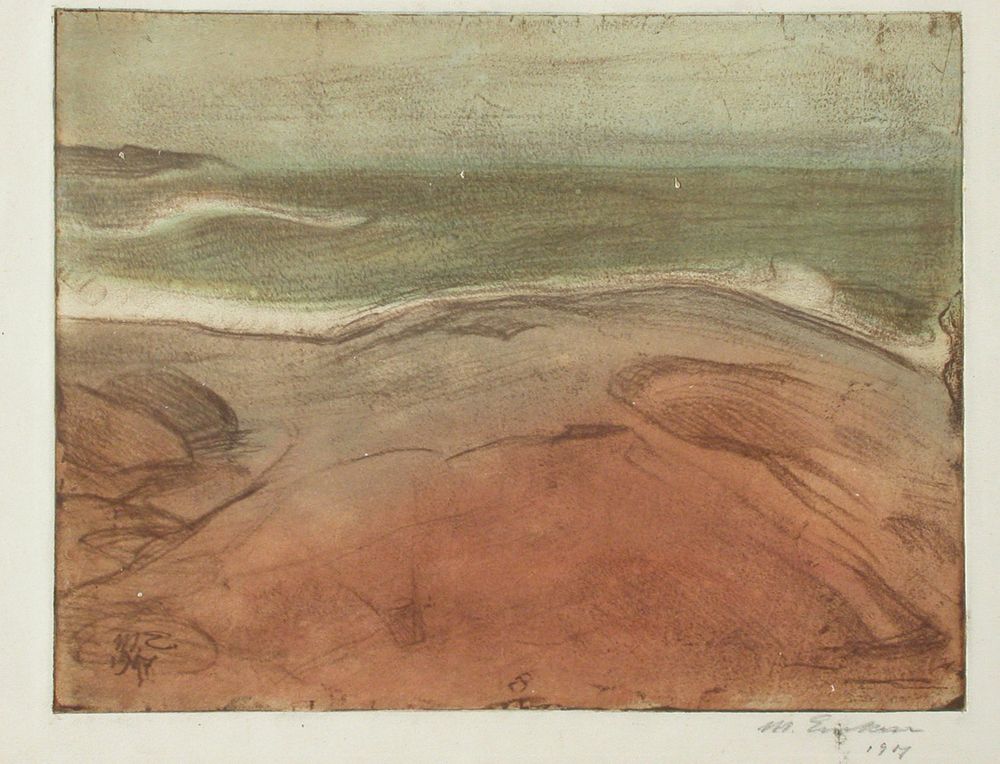 Seaside view, 1907, by Magnus Enckell