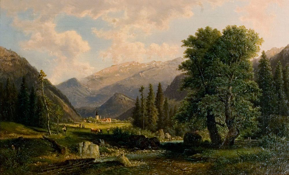 Landscape, 1825 - 1873, Franz Barbarini