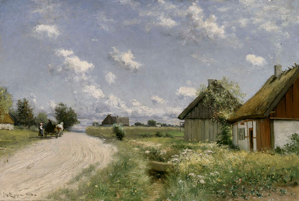 Skoonelainen maisema, 1886, Johan Ericson