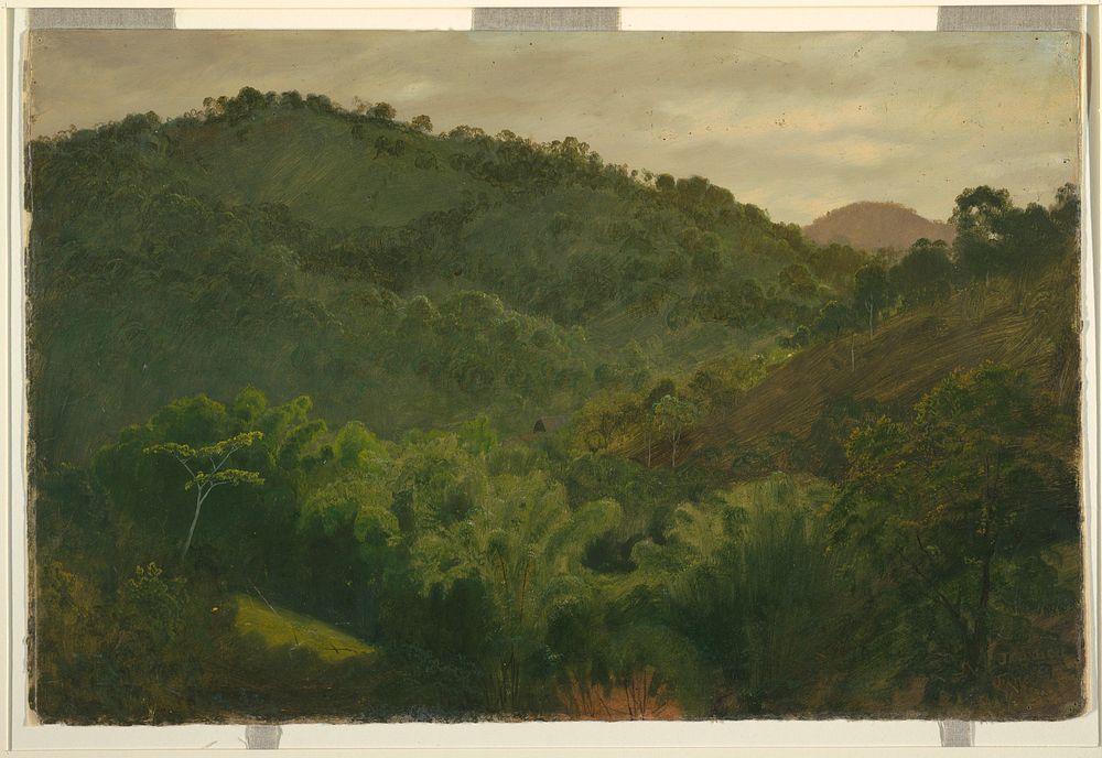 Landscape from Jamaica, Frederic Edwin Church